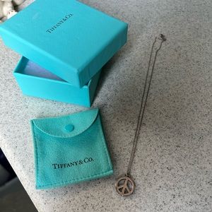 RARE TIFFANY PEACE NECKLACE